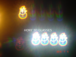 Van het de Partij 3D Vuurwerk van de Kerstmissneeuwman het document van de de Glazenregenboog diffractieglazen
