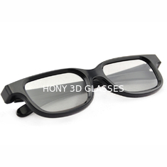 3D Bioskoop Glsses van de embleemdruk voor IMAX-theater Zwart Kader Goedkope 3D Eyewear