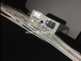 Het Document van de nachtbar 3D Glazen 13500 van het Prismavuurwerk Lijnen Sterk Effect
