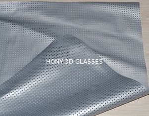 Het draagbare Zilveren Projectiescherm voor 3D Film, Waterdichte Perforatie
