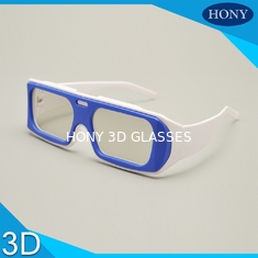 Opnieuw te gebruiken Lineair Gepolariseerd 3D de Glazen Wit/Blauw Kader van IMAX voor Volwassene
