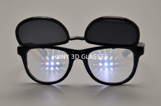 1.0mm Lense 3D Vuurwerkglazen/Plastic Diffractieglazen
