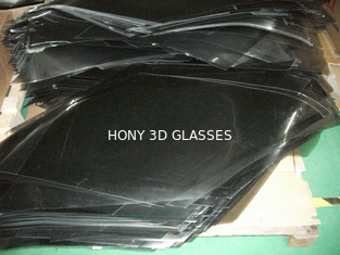 3D Glazenlens LCD polariseerde van de de Vervangings Antikras van het Filmblad de Grijze Kleur
