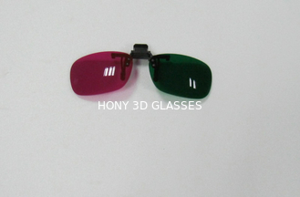 Klem op Plastic Rode Groene 3D Glazen voor Blik 3D Beeld en Film