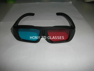 ABS Plastic Rode Cyaan 3D Glazen met 0.16mm HUISDIERENlenzen