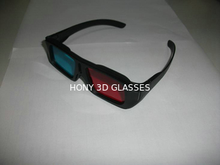 ABS Plastic Rode Cyaan 3D Glazen met 0.16mm HUISDIERENlenzen