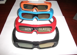 De milieuvriendelijke Glazen van het Blind 3D TV van PC Actieve, 3D Glazen Op batterijen