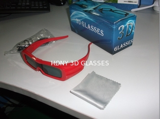 Scherpe Actieve Blind 3D Glazen voor TV, 3d Elektronische Plastic Kader van Glazenpc