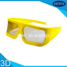 Gele Grote Kader Lineaire Gepolariseerde 3D Glazen 148 * 52 * 155mm voor Bioskoop