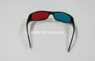 1.6mm de Plastic Rode Cyaan 3D Glazen van HUISDIERENlenzen voor Computerspel, Film