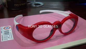 3D DLP-Glazen van TV van het Verbindings Actieve Blind 3D met LCD Lenzen Navulbaar voor Jonge geitjes