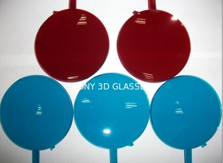 3D LCD van het Glazenhuisdier Blad 0.17mm van de Polarisatorfilm dik Hoge Transmissive