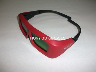 van het de Verbindings Actieve Blind van 120Hz VR de Rode DLP Glazen 0.7ma van TV 3D met CR2032-Lithiumbatterij