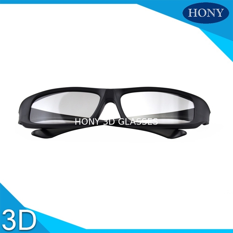 Plastic Universele Cirkel Gepolariseerde 3D Glazen Passieve 3D Bioskoop Eyewear